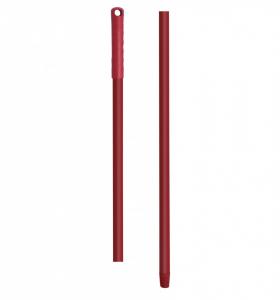 Fém nyél menetes piros 130 cm-es átmérő 23,5 mm