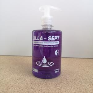 Lilla-Sept fertőtlenítő kézmosószer pumpás 0,5 liter