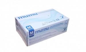 MUMU egyszerhasználatos latex fehér L, 100 db-os