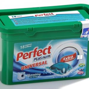 Perfect Platinum Universal 24 g. kapszulás folyékony mosószer 18 darabos