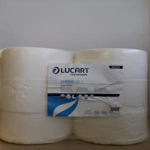 Toalettpapír Lucart Strong 26 cm. 2rtg.255 m/tek. 6 db/zsugor